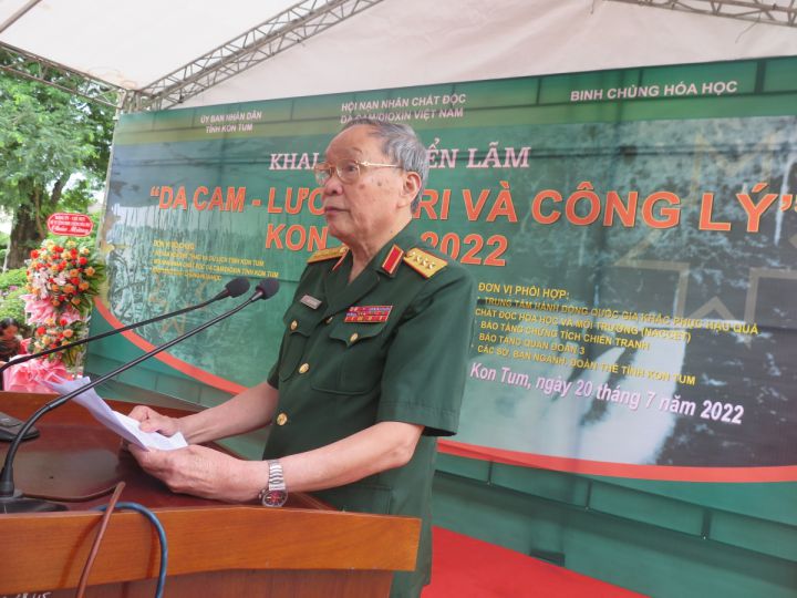 Khai mạc Triển lãm “Da cam - Lương tri và Công lý” - Kon Tum 2022