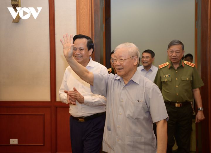 Tổng Bí thư gặp mặt 75 đại biểu Người có công tiêu biểu cả nước