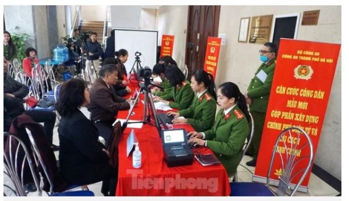 Hà Nội mở cao điểm 30 ngày đêm cấp CCCD gắn chip
