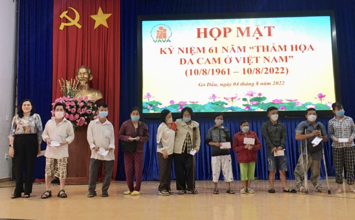 Gò Dầu họp mặt kỷ niệm 61 năm ngày “Vì nạn nhân chất độc da cam”