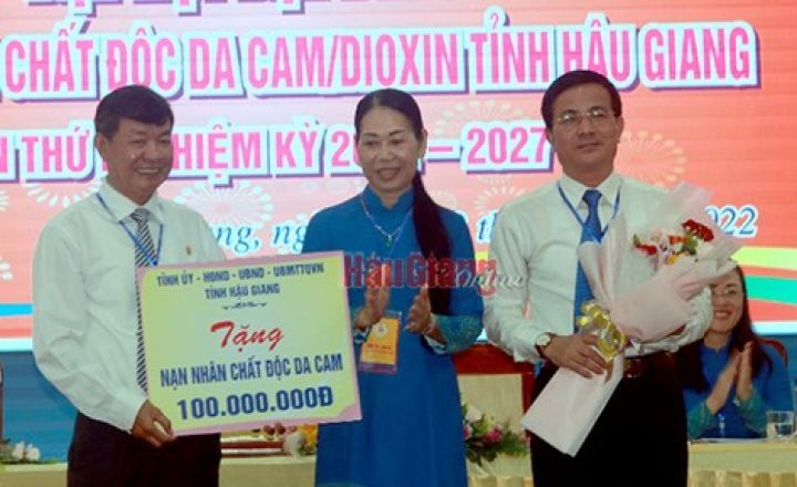 Hậu Giang: Hội Nạn nhân chất độc da cam/dioxin tổ chức thành công Đại hội nhiệm kỳ 2022-2027