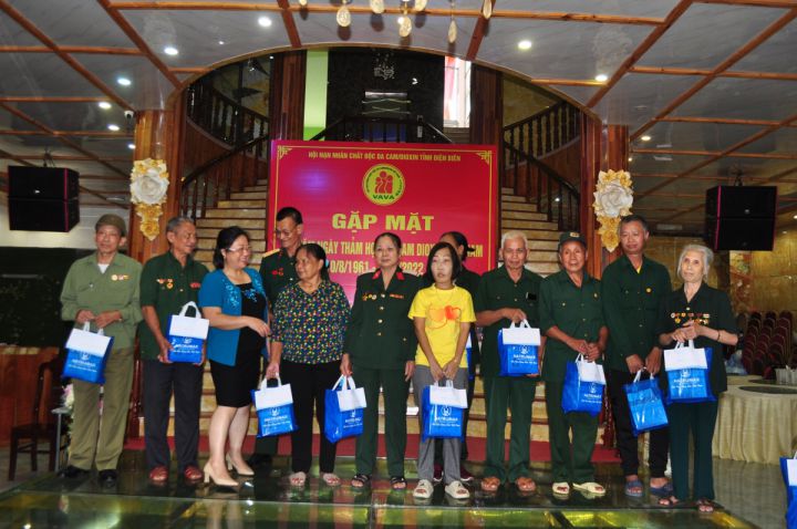 Hội tỉnh Điện Biên gặp mặt kỷ niệm 61 năm ngày vì nạn nhân chất độc da cam