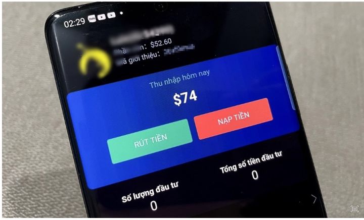 Nhận lời đầu tư trên ứng dụng, mất gần 700 triệu đồng trong 4 ngày