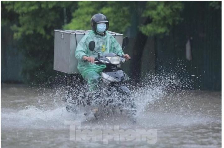 Từ chiều tối nay, miền Bắc đón mưa lớn nhiều ngày