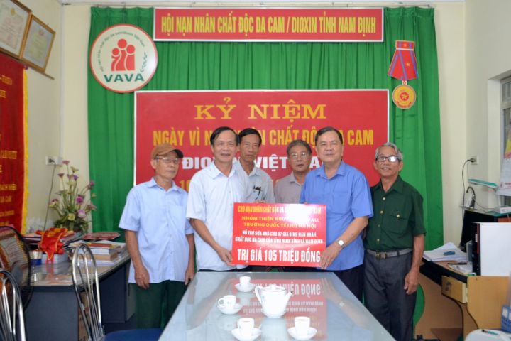 Trung ương Hội hỗ trợ NNCĐDC tỉnh Nam Định