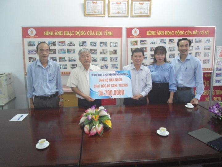 Sở Nông nghiệp và Phát triển nông thôn tỉnh Đắk Lắk ủng hộ nạn nhân