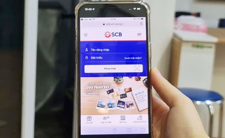 Nhiều ngân hàng lại bị giả mạo tin nhắn thương hiệu