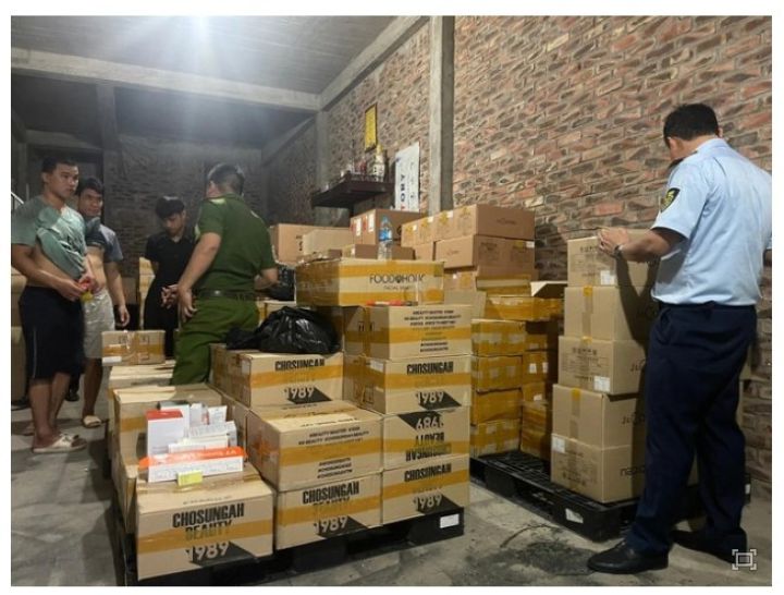 Phát hiện kho mỹ phẩm nghi nhập lậu ở Bắc Ninh, trị giá khoảng 5 tỷ đồng