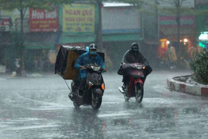 Thời tiết ngày 5/9: Mưa dông ở các tỉnh miền Bắc và Trung Bộ