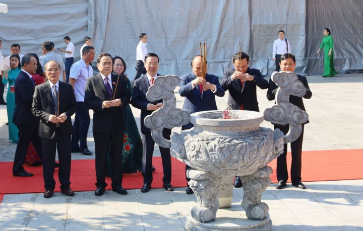 Nghệ An: Trọng thể kỷ niệm 120 năm Ngày sinh Tổng Bí thư Lê Hồng Phong