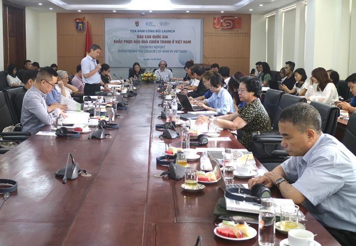 Tọa đàm công bố Báo cáo Quốc gia Việt Nam - Khắc phục hậu quả chiến tranh ở Việt Nam