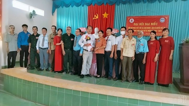 Đại hội Đại biểu Hội NNCĐDC/dioxin – Bảo vệ quyền trẻ em xã Thành Thới A