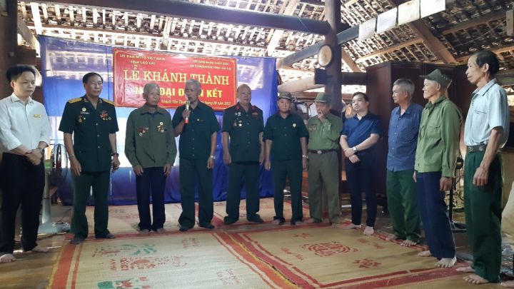 Hội tỉnh Lào Cai, bàn giao nhà đại đoàn kết  cho nạn nhân chất độc da cam