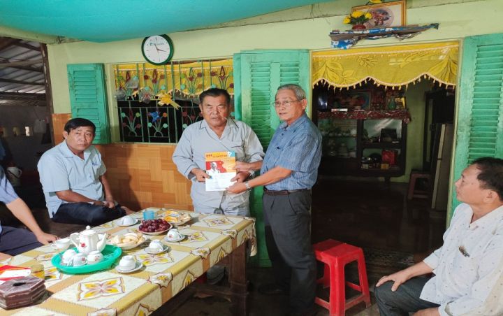 Tỉnh hội Sóc Trăng: Thăm hỏi hỗ trợ nạn nhân chất độc da cam