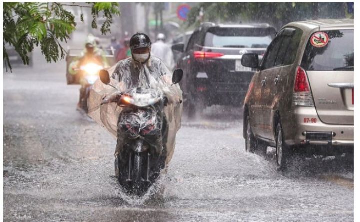 Thời tiết ngày 5/10: Các khu vực Trung Bộ, Tây Nguyên và Nam Bộ tiếp tục có mưa