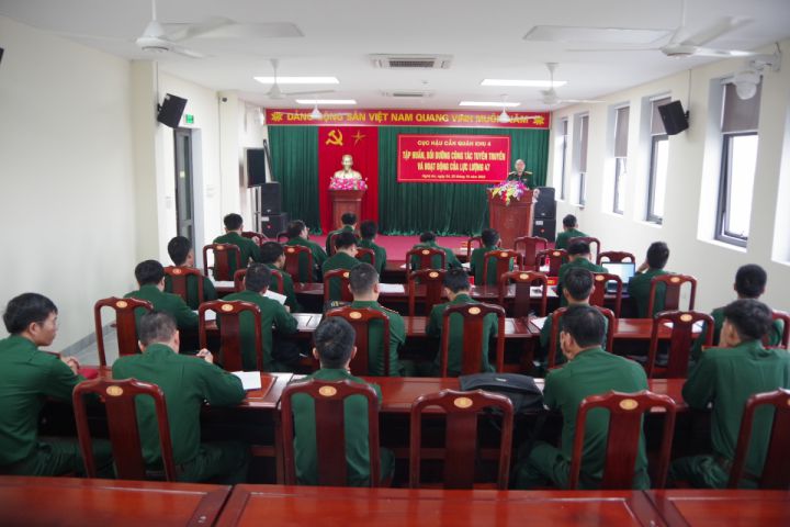 Quân khu 4: Tập huấn công tác tuyên truyền và kỹ năng hoạt động lực lượng 47
