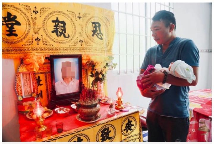 Mẹ mất trên bàn mổ khi vừa sinh em gái, con trai 13 tuổi gục khóc bên bàn thờ: 