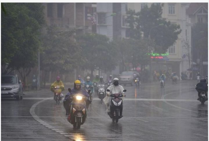 Không khí lạnh liên tiếp chuẩn bị tràn xuống, Bắc bộ lạnh về đêm và sáng, trời có mưa