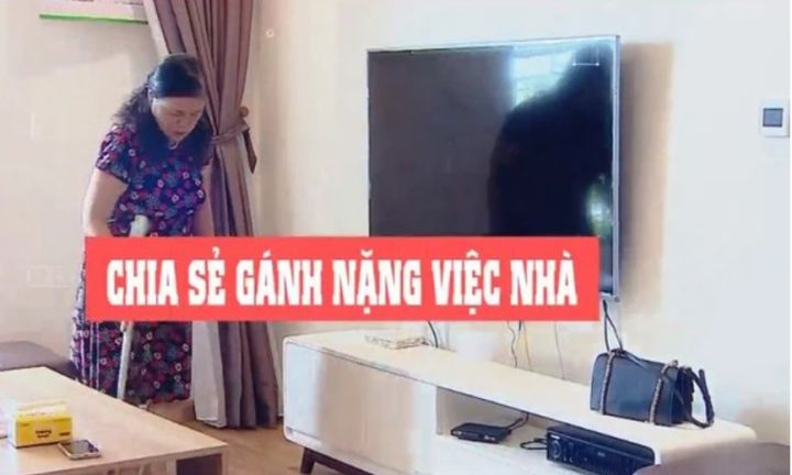 Phụ nữ Việt Nam làm việc nhà gấp đôi nam giới, 20% đàn ông không làm việc nhà