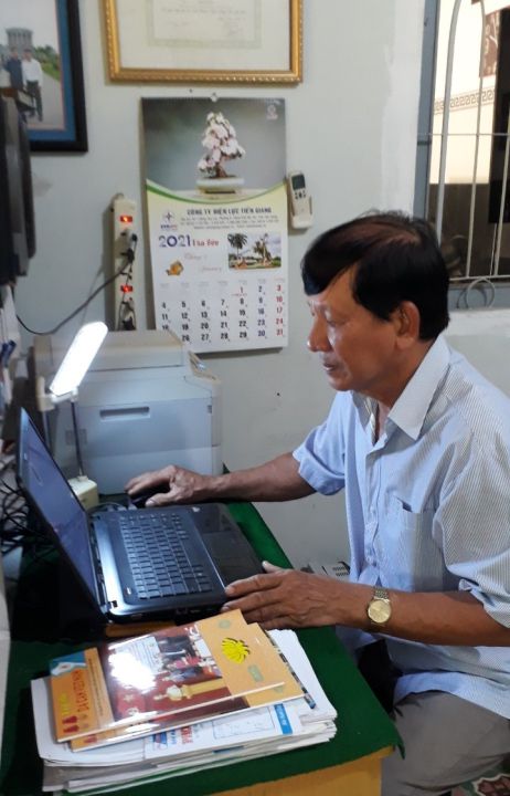 Ông Kim Hùng tận tâm với Hội, tận tình với nạn nhân