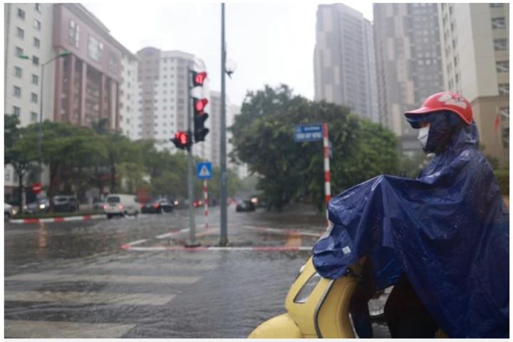 Sắp đón không khí lạnh, miền Bắc mưa to