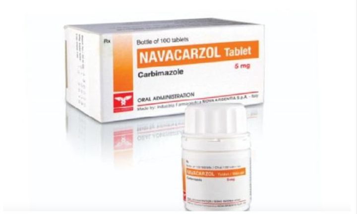 Thu hồi đăng ký lưu hành thuốc Navacarzol điều trị bệnh liên quan đến tuyến giáp