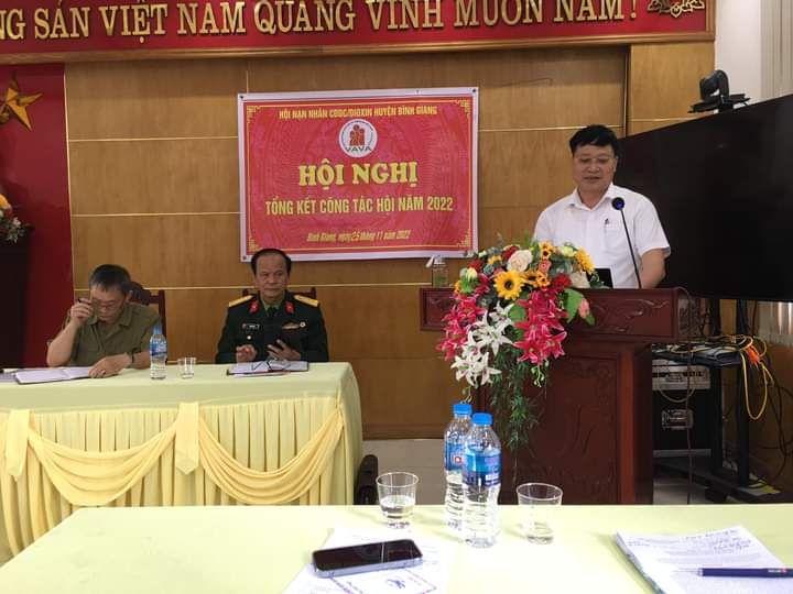 Huyện hội Bình Giang: Nhiều hoạt động hướng về nạn nhân, hướng về cơ sở