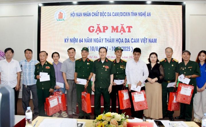 Nghệ An tổ chức gặp mặt, tọa đàm kỷ niệm 64 năm Ngày Thảm họa Da cam ở Việt Nam (10/8/1961 – 10/8/2025)