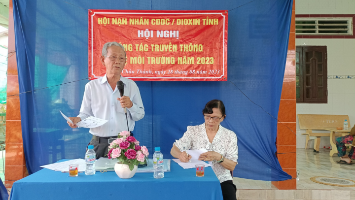   Hội huyện Châu Thành tham gia bảo vệ môi trường