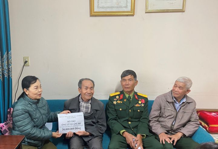 Tỉnh hội Lâm Đồng 5 năm đồng hành cùng nạn nhân chất độc da cam