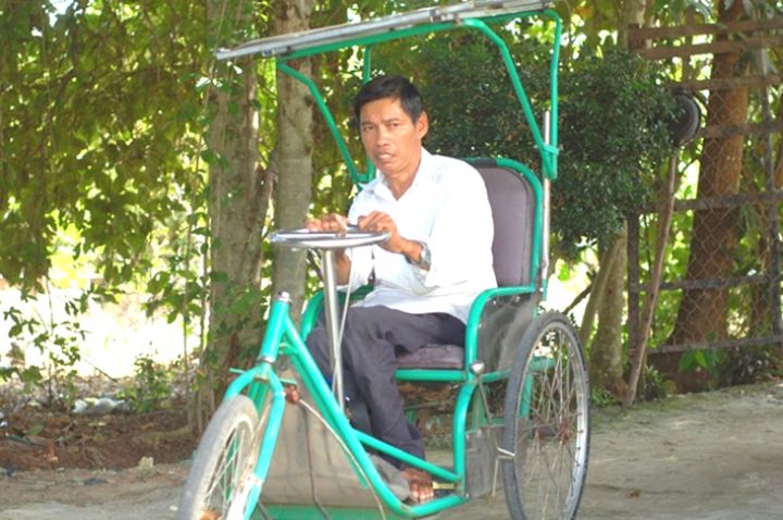 Anh Thơm vươn lên từ nỗi đau da cam