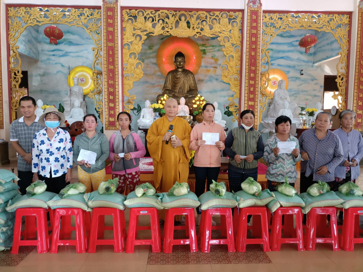 Huyện hội Châu Thành hướng về nạn nhân chất độc da cam