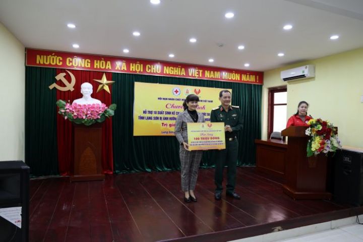 Trung ương Hội hỗ trợ sinh kế cho nạn nhân chất độc da cam tỉnh Lạng Sơn