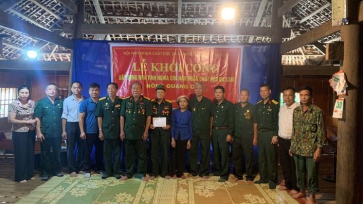 Tỉnh hội Lào Cai: Tiếp tục khởi công xây dựng Nhà tình nghĩa cho nạn nhân chất độc da cam