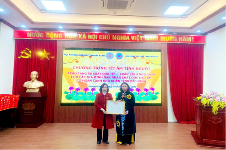 Bắc Ninh: Hội  Nạn nhân chất độc da cam/dioxin tổ chức chương trình “Tết ấm tình người” - 2026