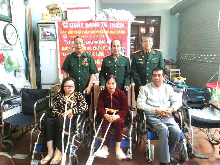 “Hữu xạ tự nhiên hương” trong vận động ủng hộ nạn nhân chất độc da cam