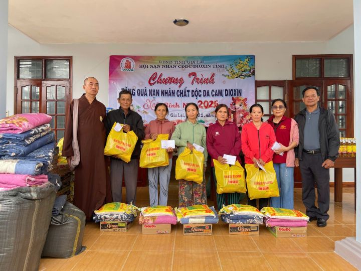 Hội tỉnh Gia Lai: Chung tay trao tặng quà cho nạn nhân chất độc da cam dịp Bính Ngọ - 2026