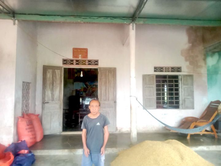 Một gia đình có 4 người bị nhiễm chất độc da cam/dioxin rất cần hỗ trợ xây nhà ở