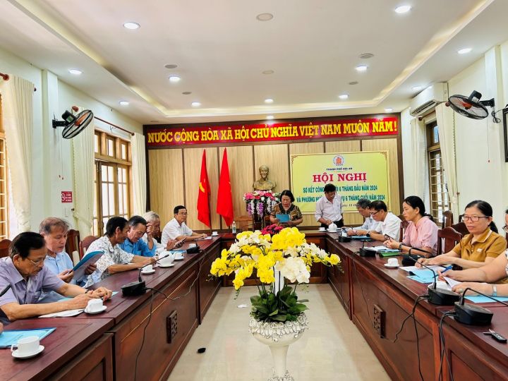 Thành hội Hội An sơ kết công tác hội 6 tháng đầu năm 2024   