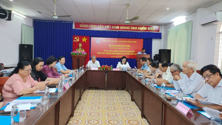 Hội tỉnh Sóc Trăng: Sơ kết 6 tháng đầu năm, triển khai nhiệm vụ 6 tháng cuối năm 2024