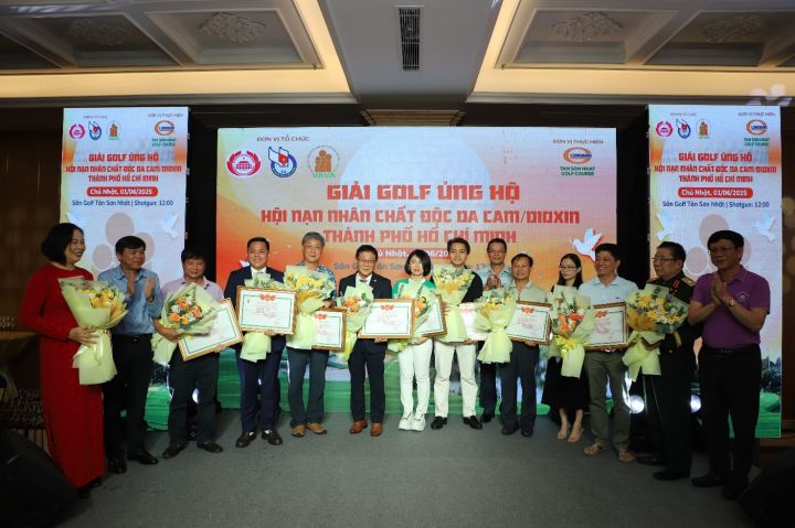 Giải Golf ủng hộ nạn nhân chất độc da cam Thành phố Hồ Chí Minh