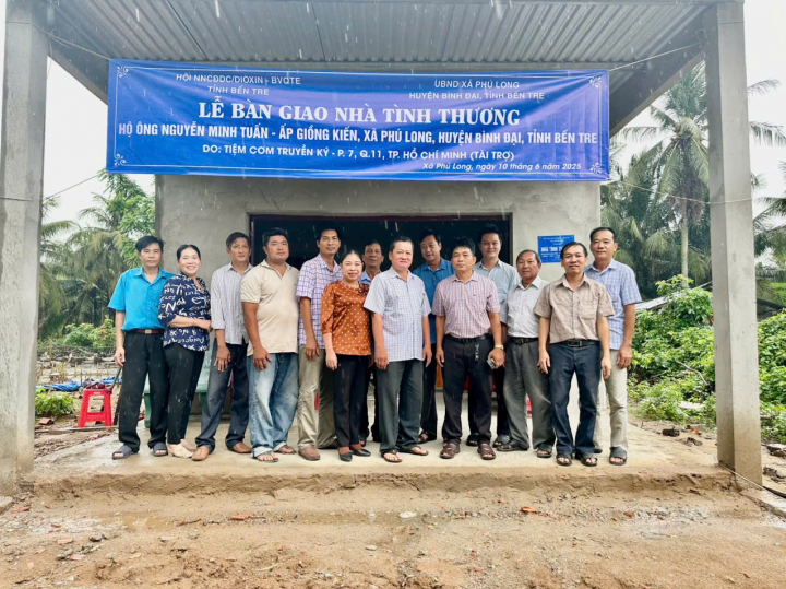 Tỉnh hội Bến Tre: Chung tay xóa nhà tạm, nhà dột nát