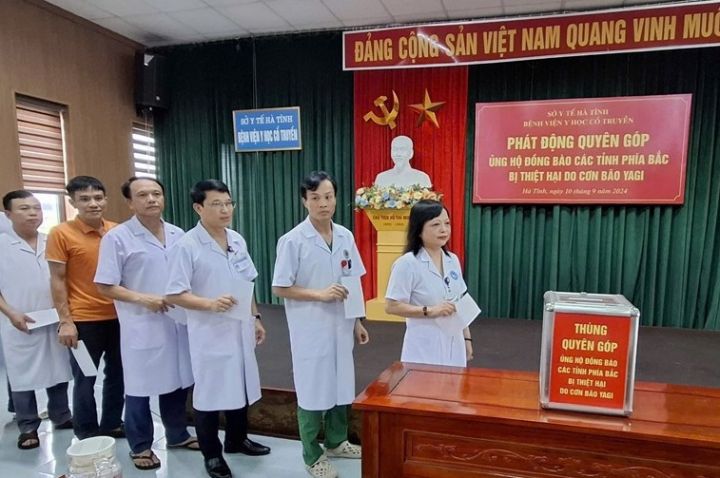 Tỉnh Hà Tĩnh trích hơn 2 tỷ đồng ủng hộ người dân các tỉnh phía Bắc bị thiệt hai do cơn bão số 3