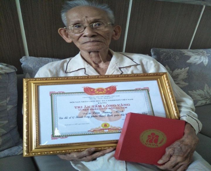 Tấm lòng của Cựu chiến binh Lâm Quang Minh với nạn nhân chất độc da cam Đà Nẵng