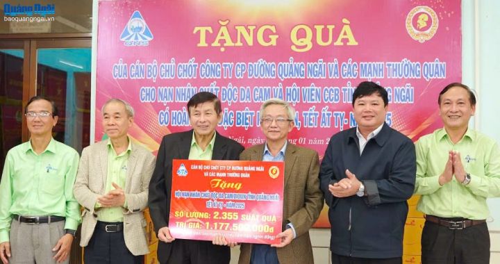 Chăm lo nạn nhân chất độc da cam