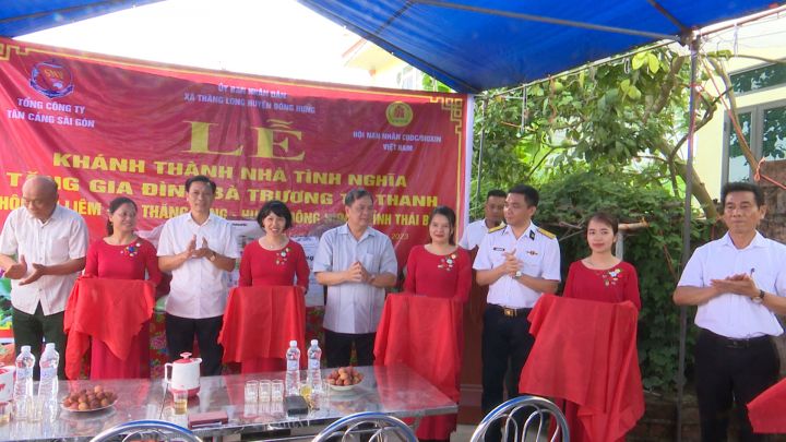 Hội tỉnh Thái Bình, khánh thành Nhà tình nghĩa trao tặng nạn nhân chất độc da cam