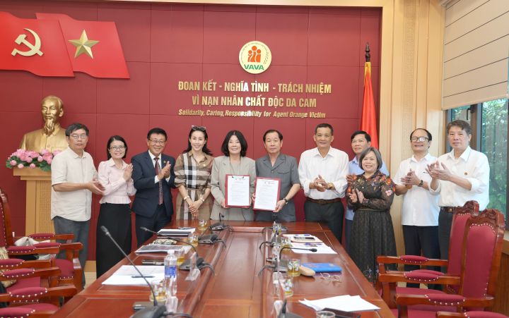 VAVA và Bom Foundation ký kết biên bản ghi nhớ hợp tác