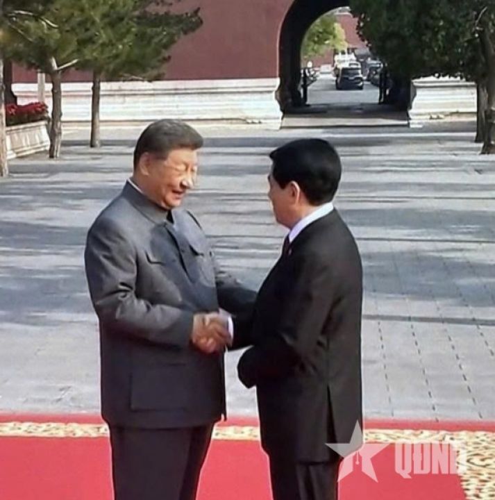 Chủ tịch nước Lương Cường dự Lễ duyệt binh kỷ niệm 80 năm Chiến thắng phát xít của nhân dân thế giới