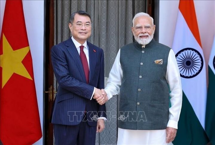 Thủ tướng Chính phủ Lê Minh Hưng hội đàm với Thủ tướng Ấn Độ Narendra Modi