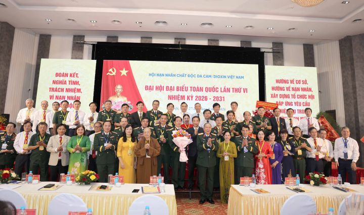 Đại hội Đại biểu toàn quốc Hội Nạn nhân chất độc da cam/dioxin Việt Nam:  HƯỚNG VỀ CƠ SỞ, HƯỚNG VỀ NẠN NHÂN, XÂY DỰNG TỔ CHỨC HỘI ĐÁP ỨNG YÊU CẦU NHIỆM VỤ TRONG TÌNH HÌNH MỚI